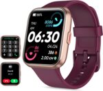 Smart Watch for Men Women(Call Receive/Dial), Alexa Built-in, 1.7" Touch Screen Fitness Tracker with Heart Rate Sleep Tracking, 60 Sports Modes, 5ATM Waterproof Smartwatch for Android iPhone - Image 2