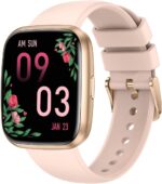 Smart Watches for Women, 1.75" Bluetooth Call, AI Voice Smartwatch, 24/7 Heart Rate Monitor, Blood Pressure/SpO2/Sleep Tracker, IP68 Waterproof, 100+ Sports Fitness Tracker for Android iOS Pink - Image 2