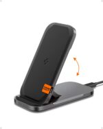Spigen [Designed for Samsung] Qi Flex True 15W Super Fast Wireless Charger Stand & Pad for Samsung Galaxy S25 Ultra S25 Plus S25 S24 Plus Ultra S23 Z Fold Flip 5 4 S22 and More [No Adapter Included] - Image 2
