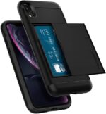 Spigen Slim Armor CS Cover Compatible with iPhone XR - Black - Image 2