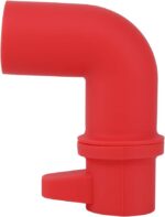 Steam Diverter Accessory for Pressure Cooker, Food-Safe Silicone, Steam Release Accessory for Instant Pot Duo/Duo Plus/Ultra/Smart Models, 360° Rotating Design to Redirect Steam (Red) - Image 2