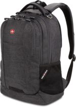SwissGear Cecil 5505 Laptop Backpack, Charcoal, 18-Inch - Image 2
