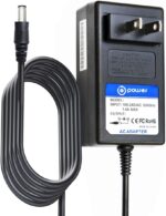 T-Power AC Adapter 12VDC for Belkin, Seagate X Rocker, WD, NETGEAR, Nighthawk, Motorola, Linksys Lacie TP-Link, MJF, LaCie, G-Technology Hard Drive WiFi wi-fi 5 6 6E 7 Router Ac Dc Charger - Image 2