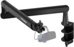 THRONMAX S7 TUNE Low Profile Mic Arm, 360° Rotatable Microphone Boom Arm Mic Stand, Cable Management, Easy Clamp for Streaming, Podcasting, Gaming,Universal fit for Blue Yeti HyperX QuadCast Finfine - Image 2