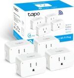 TP-Link Tapo Smart Plug Mini 15A, Smart Home Wi-Fi Plug, Super Easy Setup, Compatible with Alexa & Google Home, No Hub Required, UL Certified, 2.4G WiFi Only, White, Tapo P105(4-Pack) - Image 2