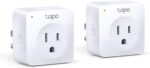 TP-Link Tapo Smart Plug Mini, Smart Home Wifi Outlet Works with Alexa Echo & Google Home, No Hub Required, New Tapo APP Needed (P100 2-pack) - Image 2