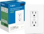 TP-Link Tapo Smart Plug P210M, Wi-Fi in-Wall Outlet, Matter Compatible, Energy Monitoring, 15A/1800W Max, Works with Alexa, Apple Home, Google Home, SmartThings, Voice/Remote Control, ETL Certified - Image 2