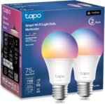 Tapo TP-Link Smart Light Bulbs, 1100 Lumens High Brightness (75W Equivalent), Matter-Certified, 16M Colors WiFi Light Bulb, Dimmable, Works w/Siri, Alexa & Google Home, A19 E26, L535E(2-Pack) - Image 2
