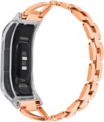 Transparent Case Jewelry Bracelet Compatible with Garmin Vivosmart 5 tracker Replacement Bands for Women - Image 2