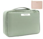 Travel Makeup Bag Cosmetic Bag Makeup Bag Toiletry bag for women and men (Green) - Image 2