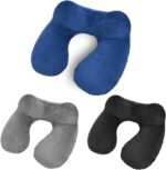 Travel Neck Pillow, Versatile Soft 360 Support Scarf, Chin & Neck Support Neck Pillow, Machine Washable, Airplanes Travel Essentials for Office, Cars Breaks Sleeping (Gray) - Image 2