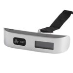 Travel with Confidence: Compact Handheld Luggage Scale with LCD Backlight T-Shaped Design & High Precision Weighing up to 110lbs - Ideal for Frequent Travelers & Backpackers Weighing - Image 2