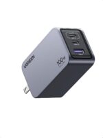 UGREEN Nexode Pro 100W USB C Charger, 3-Port GaN Compact Fast PPS Wall Charger for MacBook Pro/Air, Pixelbook, iPad, iPhone 16/15/14, Galaxy S24/S23, Pixel 9/8, Steam Deck and More - Image 2