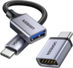 UGREEN USB C to USB A Adapter 2 Pack,USB C Male to USB Female Adapter Compatible with Samsung S23 Ultra MacBook Pro 2023 / Air 2022 iPad Pro/Mini,Thunderbolt 4/3 Device - Image 2