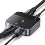 UGREEN USB C+HDMI Switch 2 in 1 Out 4K@60Hz, Aluminum HDMI+USB C Switcher 2 Computers Supports 3D HDR HDCP2.2 Compatible with Laptops, Tablets, MacBook Air/Pro, Smartphones, Steam Deck, PS5/4, Xbox - Image 2