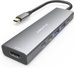 USB-C Hub (6-in-1) Multiport Adapter with 10Gbps USB C 3.2 & USB-A 3.2 4K HDMI, 100W Power Delivery, USBC Dongle for MacBook Pro/Air, iPad Pro, ThinkPad, iMac and More - Image 2