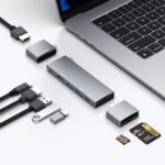 USB C Hub for MacBook, USB-C Hub 8-in-2, 2 HDMI 4K 60Hz, 2 USB A Data Ports microSD SD Card Reader for MacBook Pro 13 Inch, MacBook Air M1 M2 M3 iPad Dell XPS, Lenovo Thinkpad, HP Laptops - Image 2