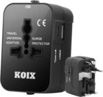 Universal Travel Adapter - All-in-one Worldwide Plug Adapter & Converter for Travels - International Power Adapter - USB and USB C Ports - Universal Charger - Compatible with Apple Devices - Image 2