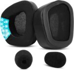 Upgrade Earpads Cooling-Gel Replacement Ear Cushions Compatible with Corsair Void RGB Elite/Corsair Void/Pro/Void RGB SE Gaming Headsets 7.1, Ear Pads Parts (Set 1) - Image 2