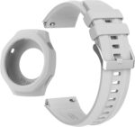 VELORE Silicone Strap For Huawei Watch GT5 Pro 46mm Smart Watch Band Protective Case Shell - Image 2