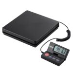 VEVOR Digital Shipping Scale, 110 lbs x 0.07 oz. Heavy Duty Postal Scale with Timer, Tare, Hold Function, 90° Foldable LCD Screen Package Scale for Laggage, Home, Post Office, AC/DC Powered, FCC Liste - Image 2