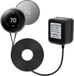 VVHOOY 24 Volt C Wire Adapter for Smart Thermostat, 24V Transformer Power Compatible with Ecobee,Sensi,Nest,Wyze and Honeywell Thermostats,16.4ft/5m Power Cable - Image 2