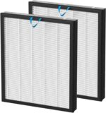 Vital 100S Replacement Filter Compatible with LEVOIT Vital 100S and Vital 100S-P Air Purifier, 3-in-1 H13 Grade True HEPA, High-Efficiency Activated Carbon Filter, Vital 100S-RF, 2 Pack White - Image 2