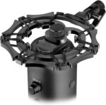 Vocalbeat Blue Yeti Microphone Shock Mount Mic Holder - Anti Vibrations from Quality Aluminum Material - Shockmount Accessories Compatible with Blue Yeti Boom Arm Mic Stand - Image 2