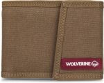 WOLVERINE Men's Wallet | Velcro Closure | RFID Blocking, Guardian Hook & Loop-Chestnut, One Size - Image 2