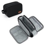 Wedama Toiletry Bag for Men - Waterproof Toiletries Case for Business Trips and Camping, Thickened Polyester Dopp Kit, Black - Image 2