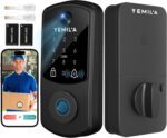 WiFi Keypad Smart Lock for Front Door: Keyless Entry Door Lock - Electronic Keypad for Exterior Door - Deadbolt Lever Alternative - Easy Installation - Image 2