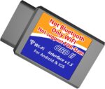 WiFi OBD2 ELM327 Adapter Scanner Code Reader ELM 327 Diagnostic Scan Tool OBD 2 Connector for Android iPhone to Clear Car Engine Fault Code Lamp for 12V Fuel and Diesel Vehicles - Image 2