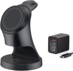 Wireless Charger,3 in 1 Magnetic Wireless Charger Stand, Fast Wireless Charging Dock for iPhone16/15/14/13/12 Series, Apple Watch Series, AirPods Pro. - Image 2