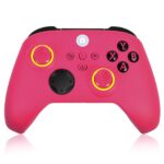 Xbox Controller, RGB LED Light 2.4GHz Wireless Controller Compatible with Xbox One X/S Series X/S, 3.5mm Audio Jack & Rechargeable Battery, Deep Pink - Image 2