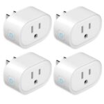 YNF Mini Smart Plug, Simple Setup with One Voice Command, Smart Plugs That Compatible with Alexa , Remote Control, Timer & Schedule, BLE Mesh Plug Requires Alexa Echo （4 Pack） - Image 2