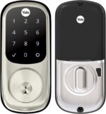 Yale Assure Lock YRD620-ZW2-619 Touchscreen Deadbolt, Satin Nickel – Key-Free Smart Lock, Secure Keypad Access, Easy DIY Installation, Modern Design - Image 2