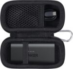 co2CREA Hard Case Compatible with Anker 621 Nano Power Bank 5,000mAh 12W Portable Charger, Black Case - Image 2