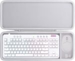 co2CREA Hard Case Replacement for Logitech G713 Wired G715 Wireless Mechanical Gaming Keyboard + Logitech G705 Wireless Gaming Mouse Combo - Image 2