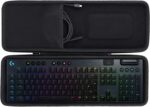 co2CREA Hard Travel Case Replacement for Logitech G915 Wireless Mechanical Gaming Keyboard (for G915 Full Size) - Image 2