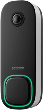 ecobee Smart Video Doorbell Camera (Wired) - with Industry Leading HD Camera, Smart Security, Night Vision, Person and Package Sensors, 2-Way Talk, and Video & Snapshot Recording - Image 2
