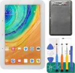 for 2nd Generation Google Home Nest Hub Screen Replacement for Google Nest Hub LCD Display Touch Screen Digitizer Assembly Replacement for Google Home Nest Hub/Nest Hub Screen Repair White 7" - Image 2