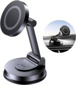 for MagSafe Car Mount, Car Phone Holder for Dashboard, 360° Rotatable Magnetic Phone Holder for Cars, Strong Adhesive, Sturdy Metal Mount, Compatible with iPhone Samsung - Image 2