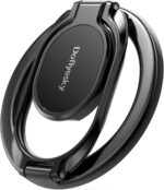 for Magsafe Magnetic Phone Ring Holder, Double Adjustable Gym Finger Ring Grip and Stand, Removable Phone Grip Holder for iPhone, iPad and Smartphones, Compatible with Magnetic Car Mount - Image 2