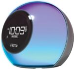 iHome Alarm Clock Radio with Bluetooth Speaker and Color Changing Lamp, USB Charging, and Speakerphone for Home, Office, or Dorm (IBT29BX6) - Image 2