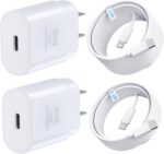 iPhone 15 16 Charger, 30W Super Fast Charging, USB C Block Type C Cable Cord [ 6.6ft + 10ft ] for iPhone 16,16 Plus,16 Pro,16 Pro Max, iPhone15, iPad Pro 12.9/11, Galaxy S25, S24,S23-2Pack - Image 2