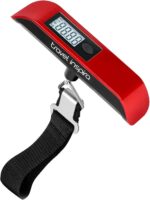 travel inspira Luggage Scale, Portable Digital Hanging Baggage Scale for Travel, Suitcase Weight Scale with Rubber Paint, 110 Pounds, Battery Included - Image 2