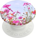 ​​​​PopSockets Phone Grip with Expanding Kickstand, Adhesive Grip - Fuschia Bloom - Image 2