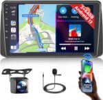 【2+64G】 for Dodge Grand Caravan 2011-2020/Chrysler Grand Voyager 2011-2015/Chrysler Town & Country 2011-2016 Android Car Stereo with Wireless Carplay Android Auto Mirror Link - Image 2