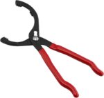 1 PC Elbow 15° Angle Plier Filter Wrench, 12" Three-Gear Adjustable Oil Filter Element Removal Pliers, Bend Angle Filter Wrench, Suitable for Most Car Models (Red & Black) - Image 2