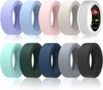 10 Pack Ring Cover for Oura Ring Gen 4 /Gen 3/ Samsung Galaxy Ring, Anti-Scratch Elastic Silicone Oura Ring Cover for Working Out Gym - Patent Pending - Image 2